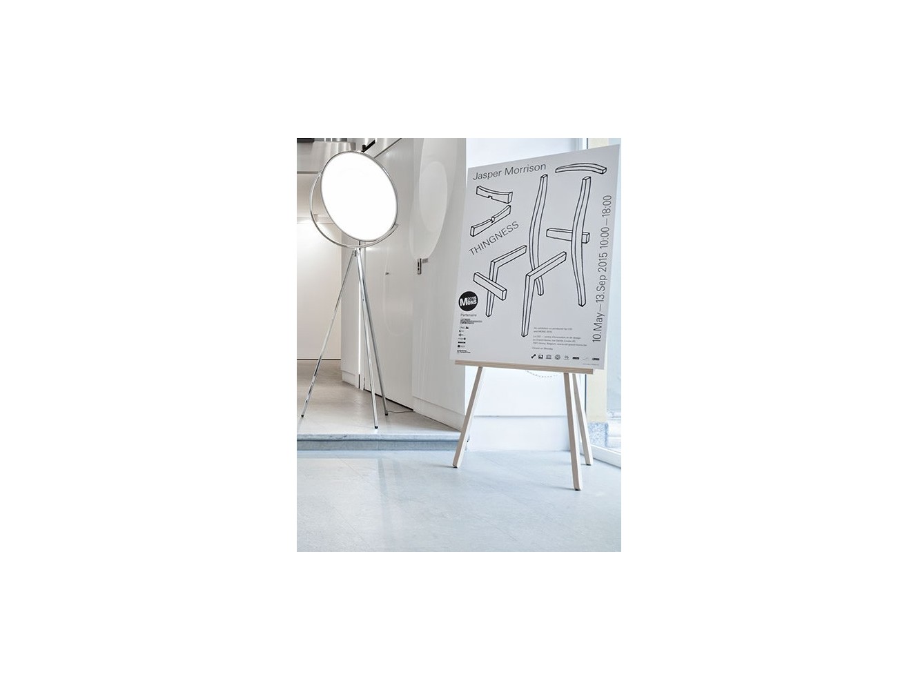Flos Lámpara de pie Superloon Blanco