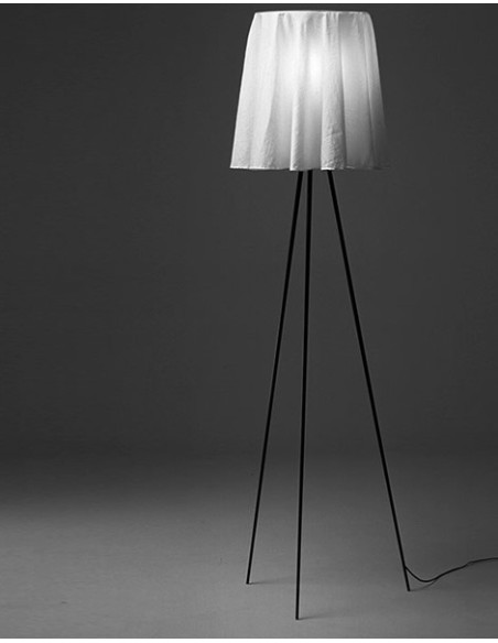 Flos Lámpara de pie Rosy Angelis Blanco/Gris