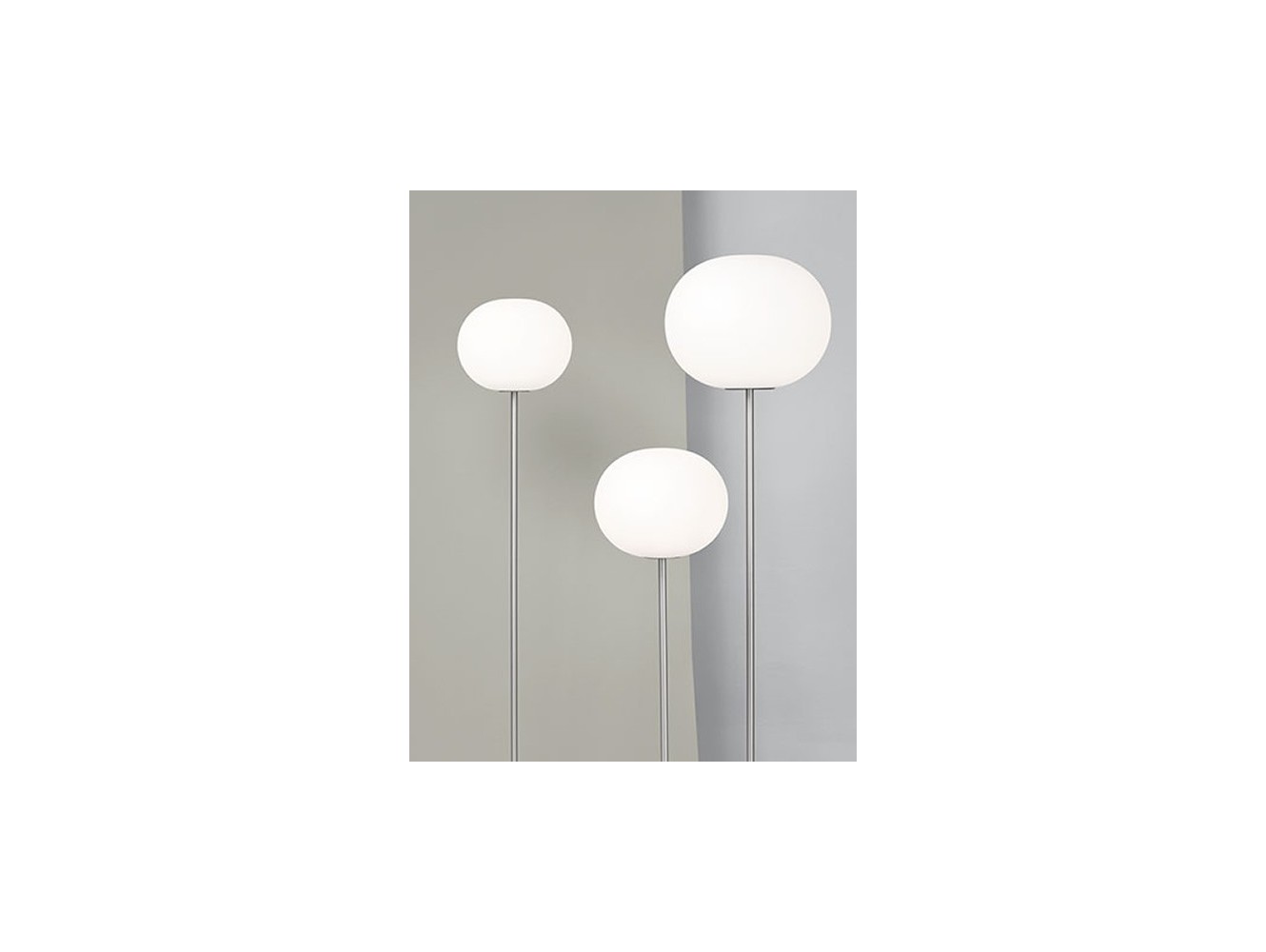Flos Lámpara de pie Glo-Ball F3 Gri