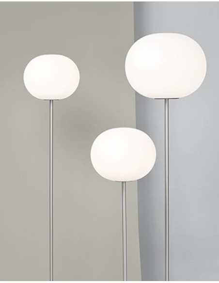 Flos Lámpara de pie Glo-Ball F3 Gri