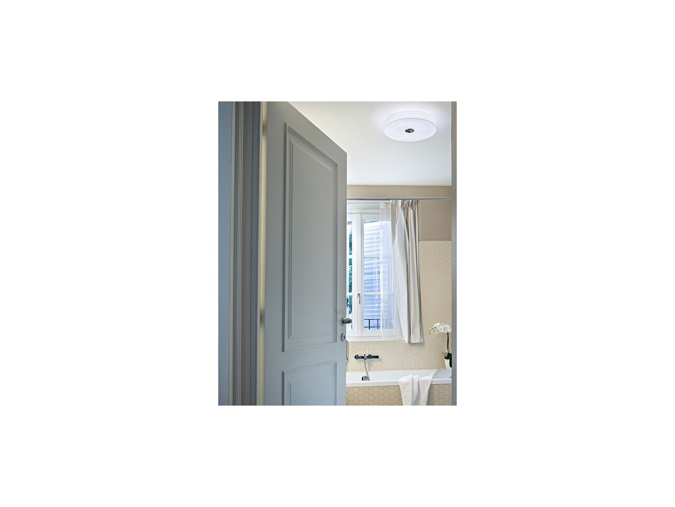 Flos lámpara de pared Button HL OPAL