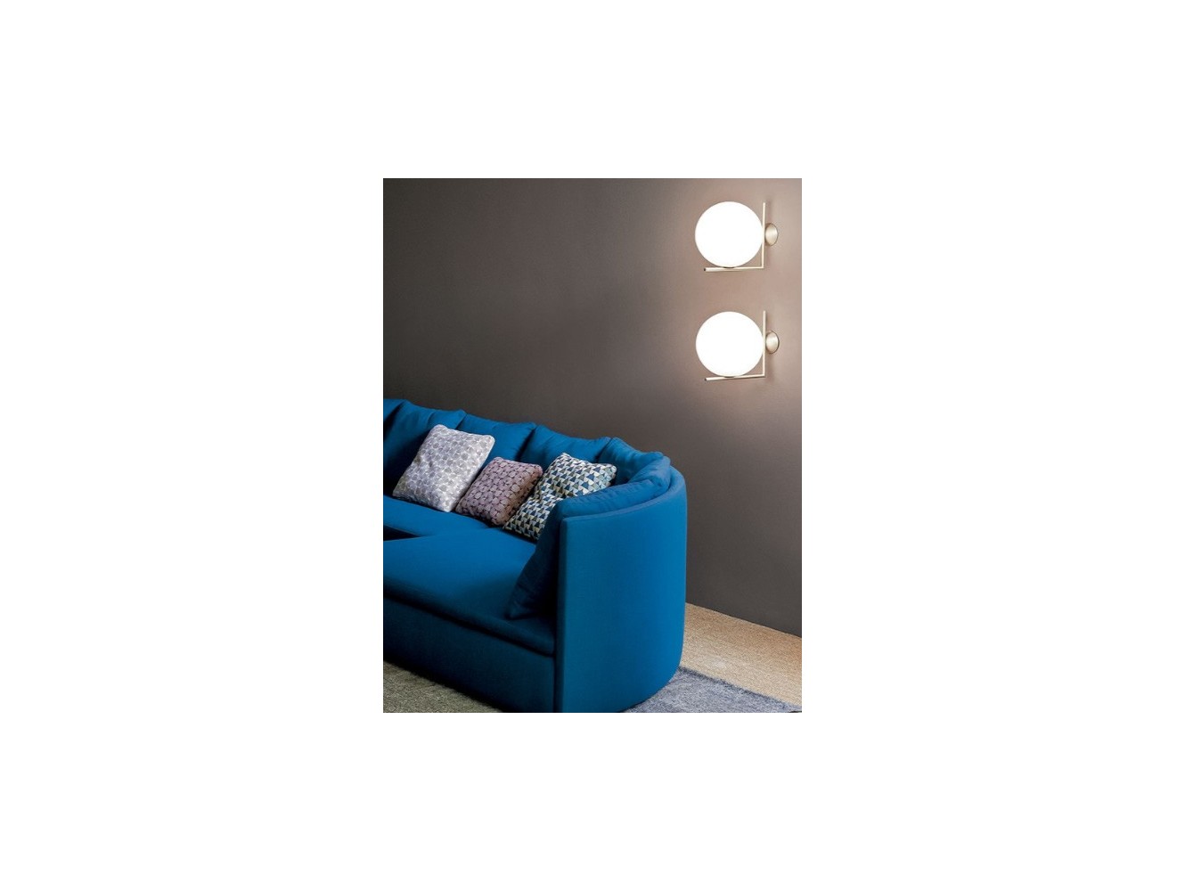 Flos lámpara de techo y pared IC C/W2