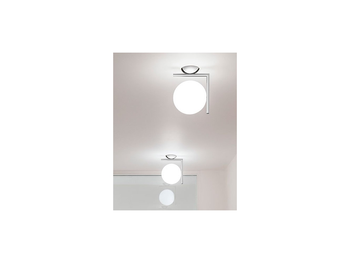 Flos lámpara de techo y pared IC C/W2