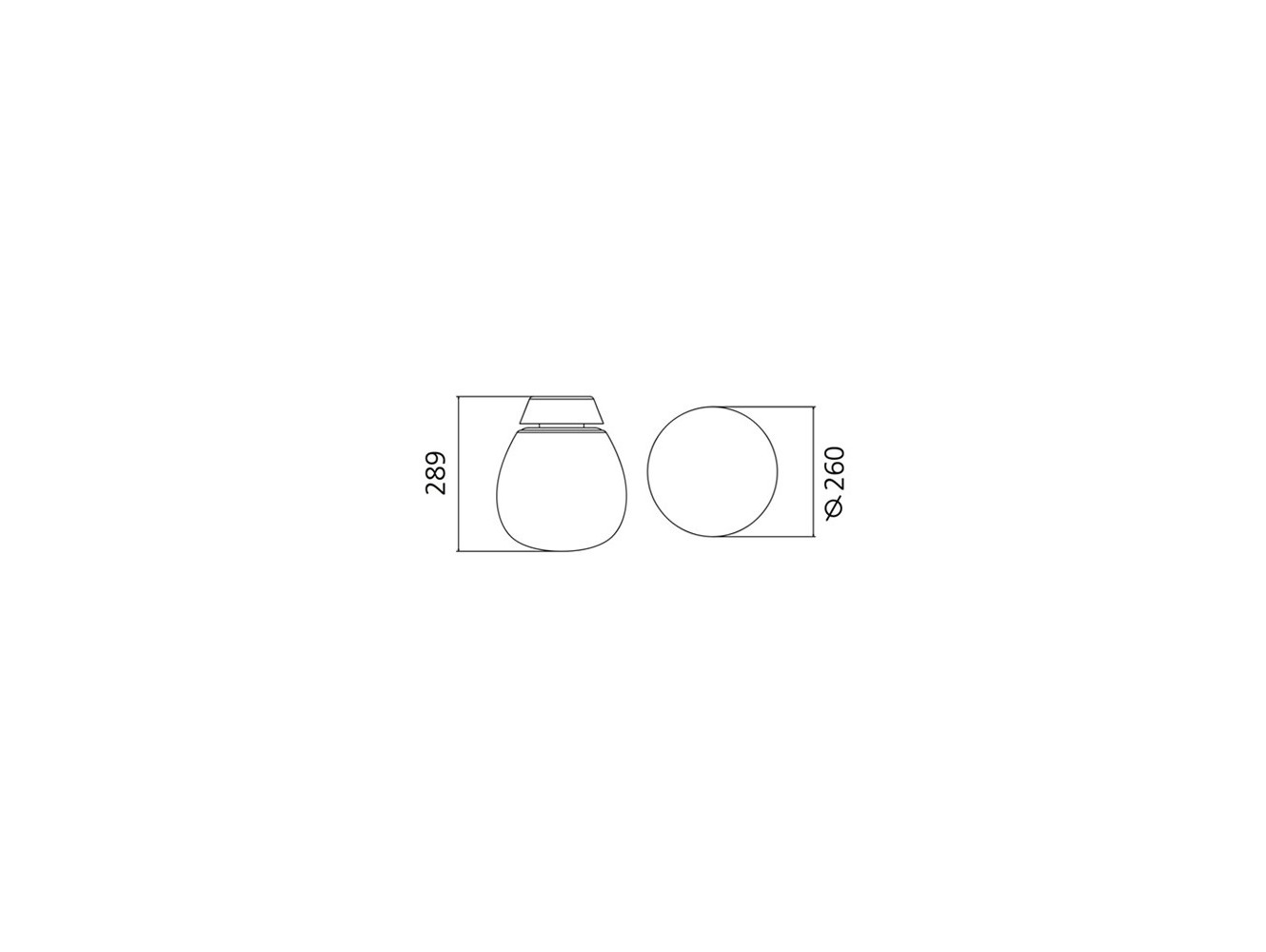 Artemide lámpara de techo Empatia 26 Led C/W