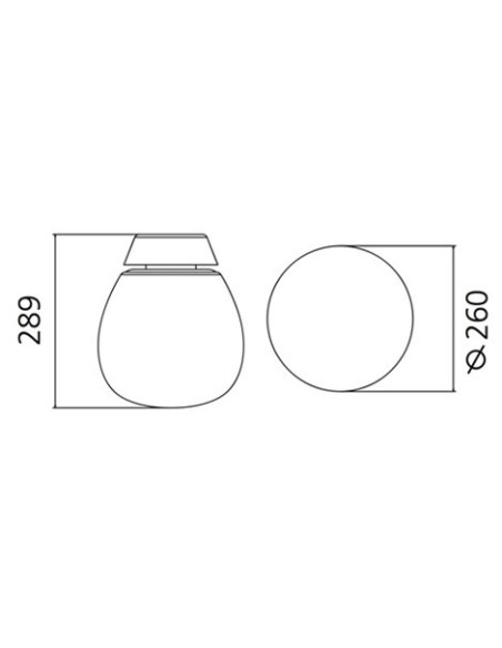 Artemide lámpara de techo Empatia 26 Led C/W