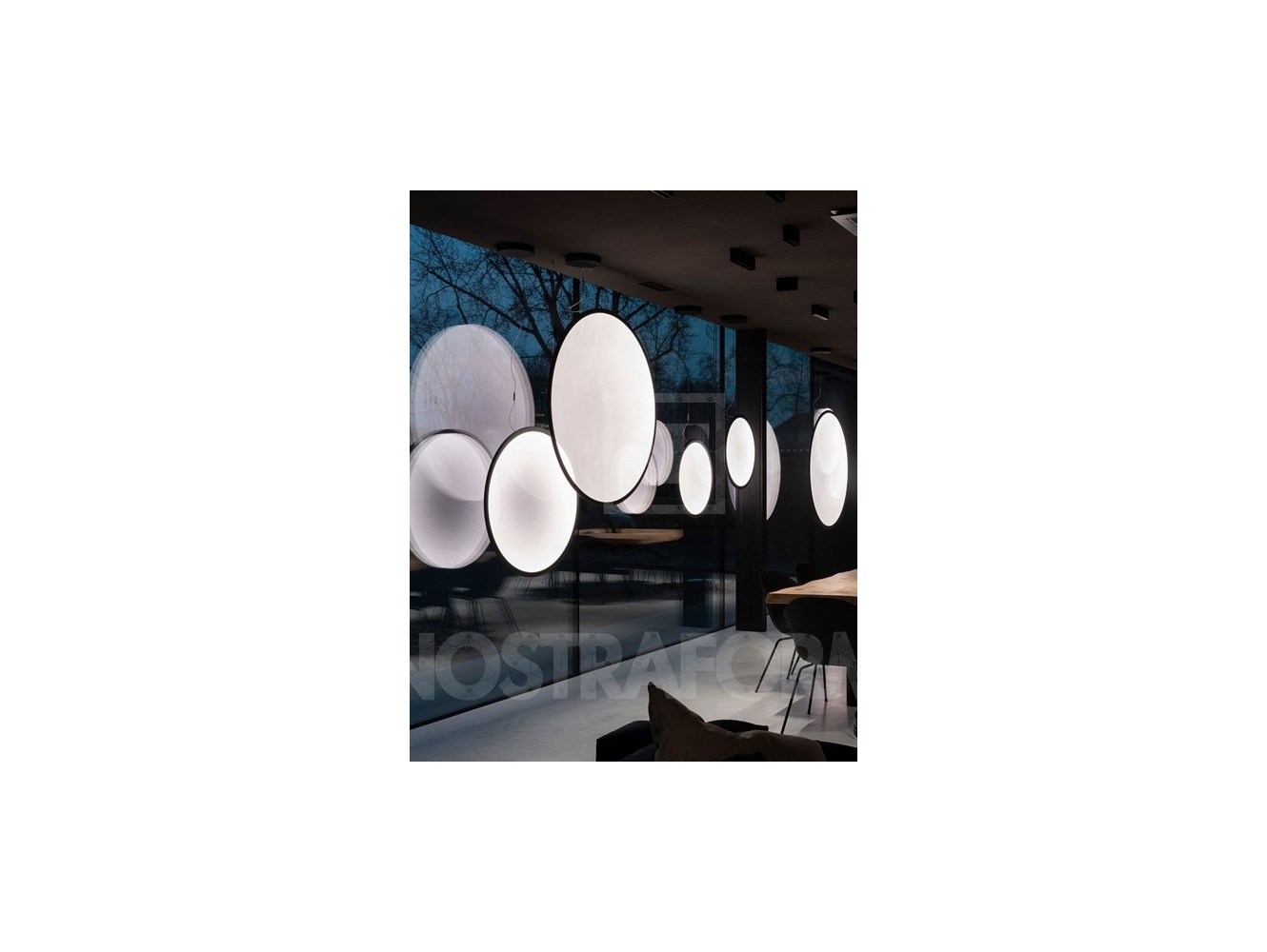 Artemide lámpara suspensión Discovery Vertical 70