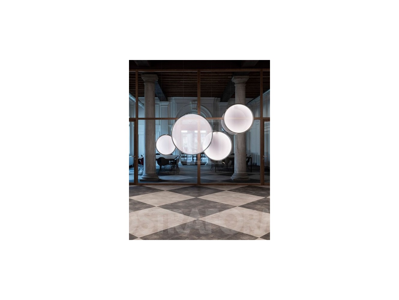 Artemide lámpara suspensión Discovery Vertical 70