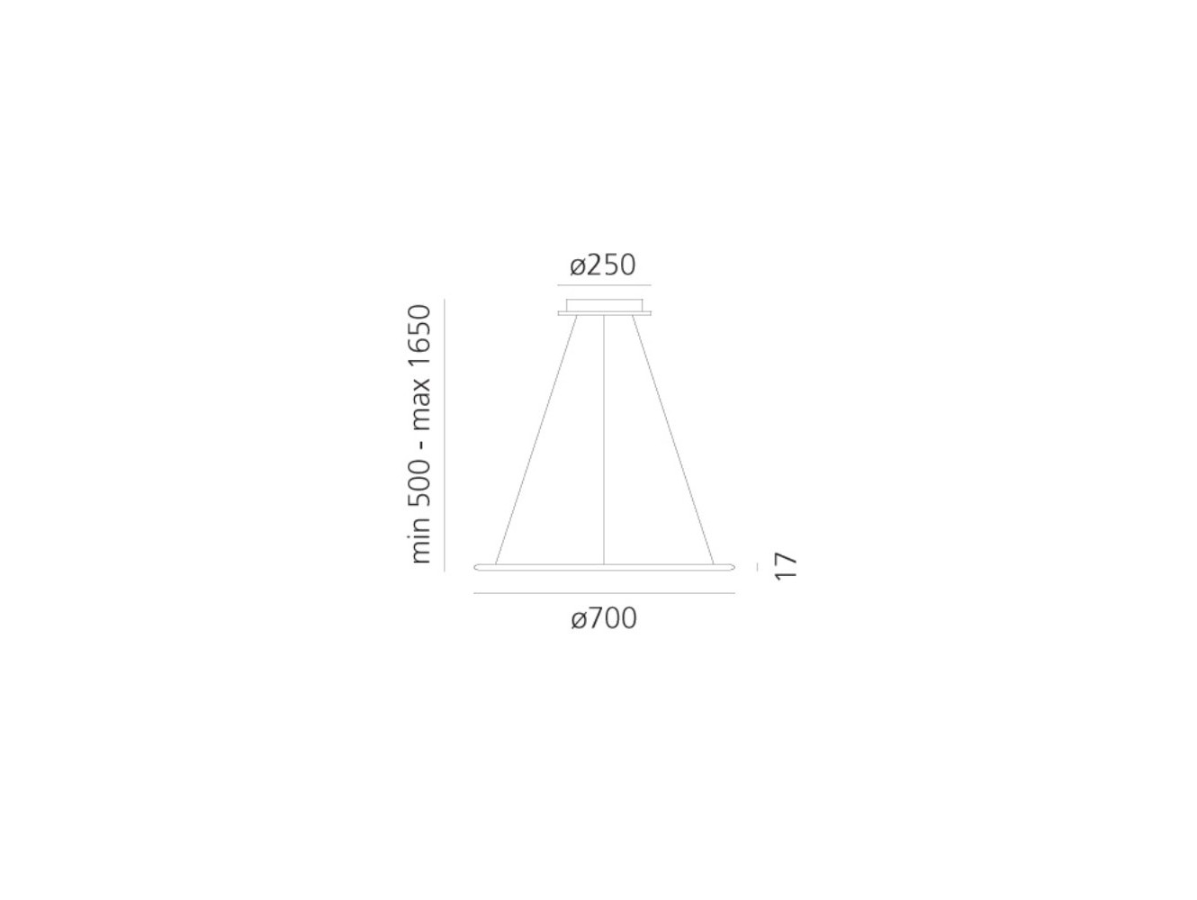 Artemide lámpara de suspensión Discovery Led S