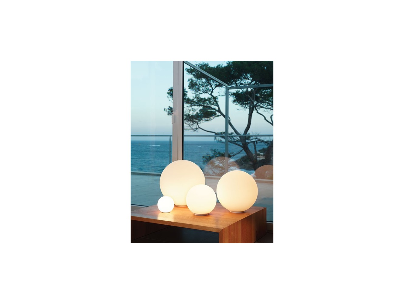 Artemide lámpara de sobremesa Dioscuri 420 T
