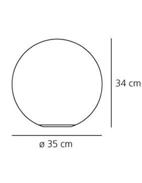 Artemide lámpara de sobremesa Dioscuri 350 T