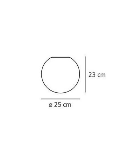 Artemide lámpara de pared Dioscuri 250 C/W