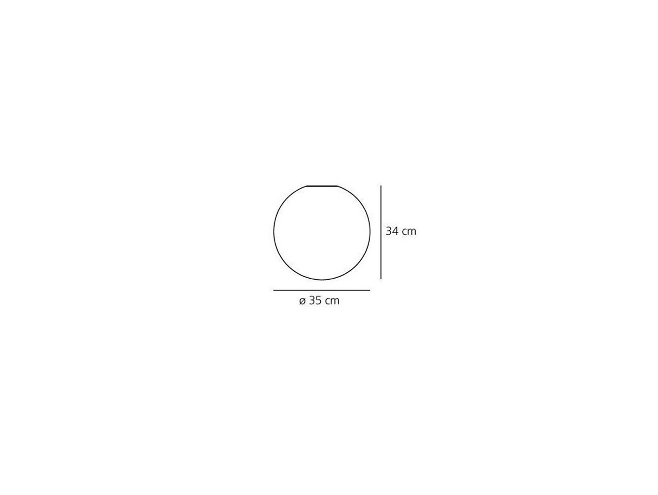 Artemide lámpara de pared Dioscuri 350 C/W