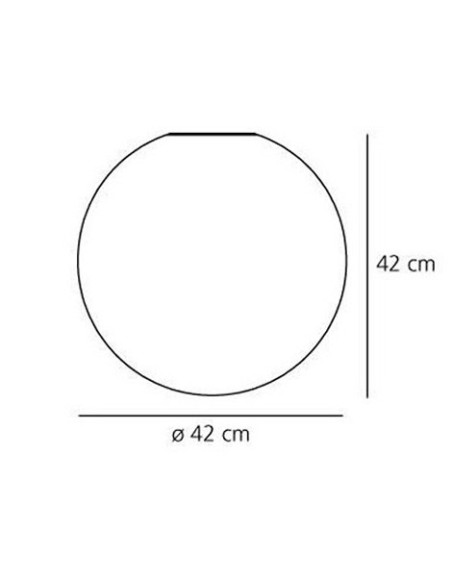Artemide lámpara de pared Dioscuri 420 C/W