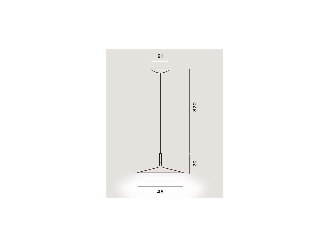Foscarini Aplomb Large lámpara de suspensión Dimmer