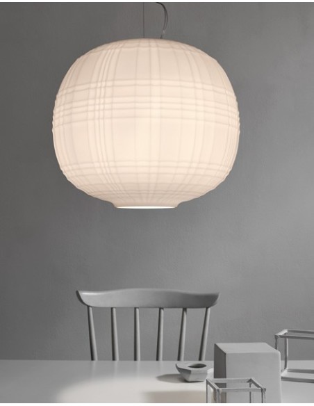 Foscarini Tartan lámpara de suspensión Led H.3,5M