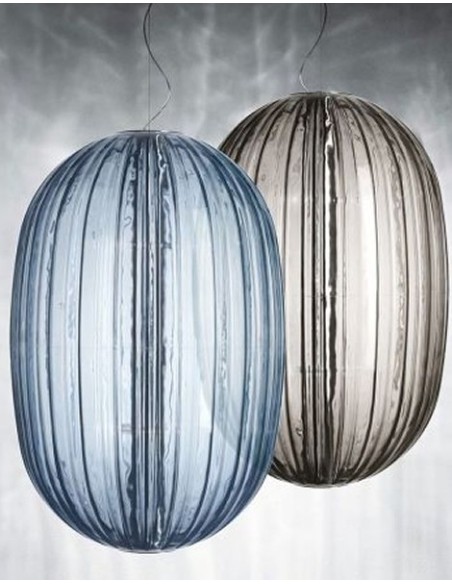 Foscarini Plass Media lámpara de suspensión E27+Gu10 H.3,5M