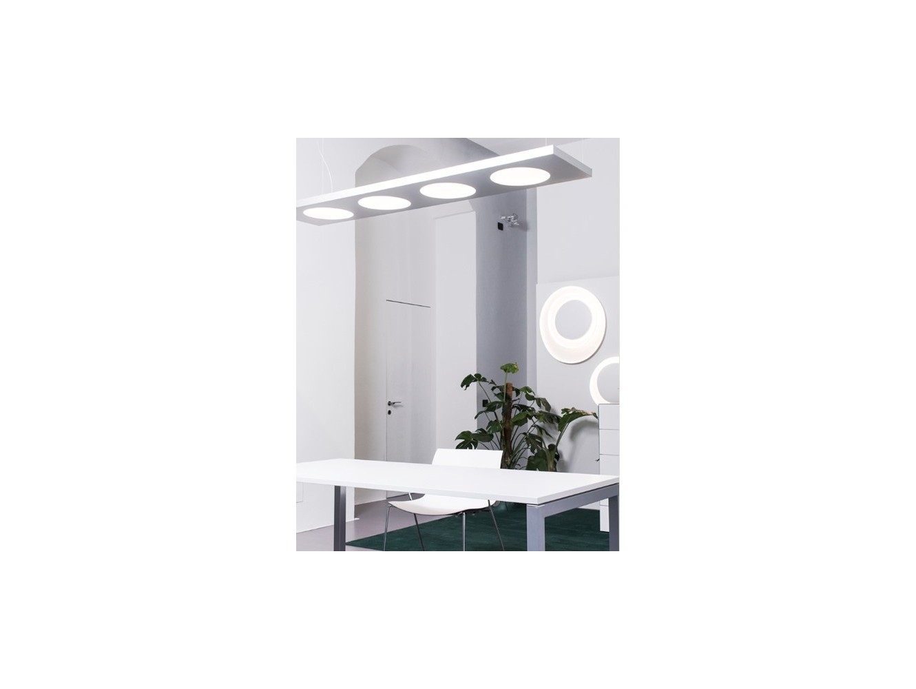 Foscarini Dolmen Led lámpara de suspensión H.3,5M.