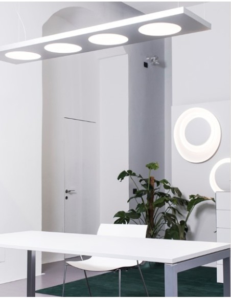 Foscarini Dolmen Led lámpara de suspensión H.3,5M.