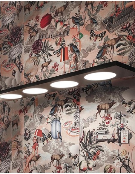 Foscarini Dolmen Led lámpara de suspensión H.3,5M.