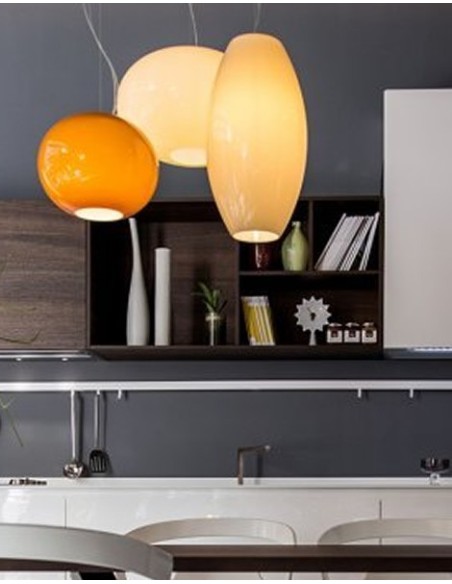 Foscarini Buds 3 lámpara de suspensión E27 Retrofit cálido 3,5M
