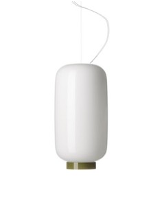 Foscarini Chouchin 2 lámpara de suspensión E27 Retrofit Rev.Verde 3,5