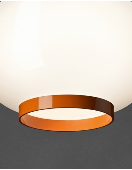Foscarini Chouchin 1 Suspensión E27 Retrofit Rev. Naranja 3,5M