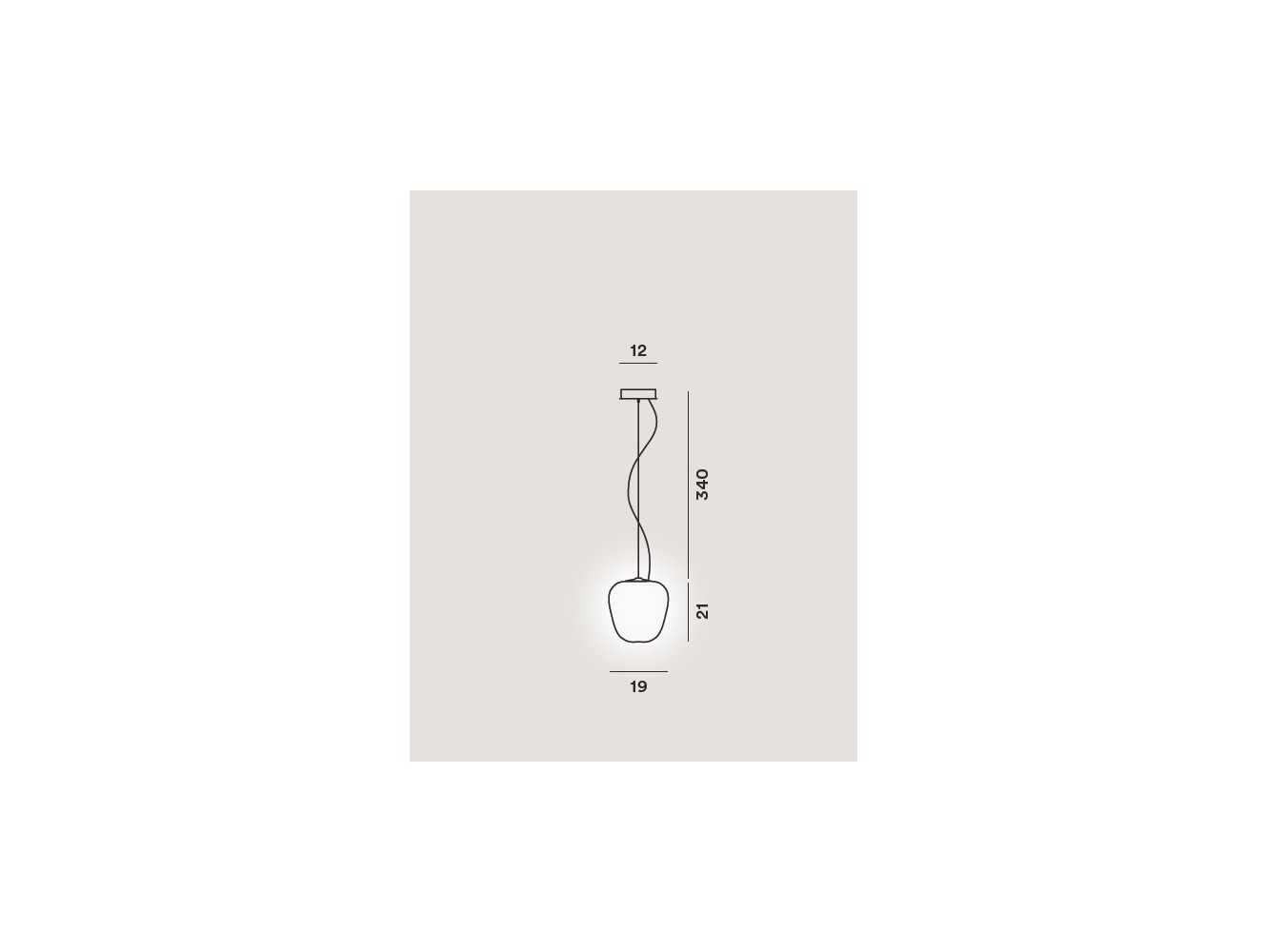 Foscarini Rituals 3 lámpara de suspensión E27 Blanco H.3,5M