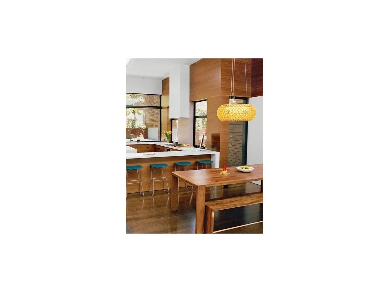 Foscarini Caboche Media lámpara de suspensión Halógena H.3,5