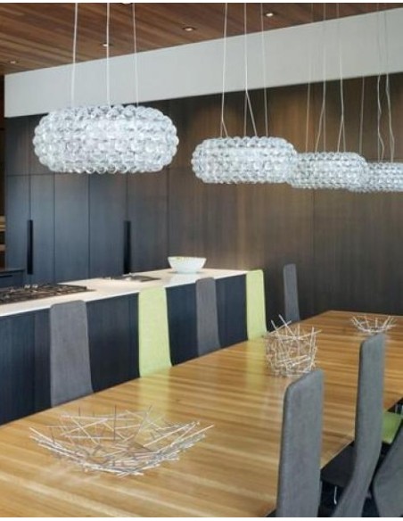 Foscarini Caboche Media lámpara de suspensión Halógena H.3,5
