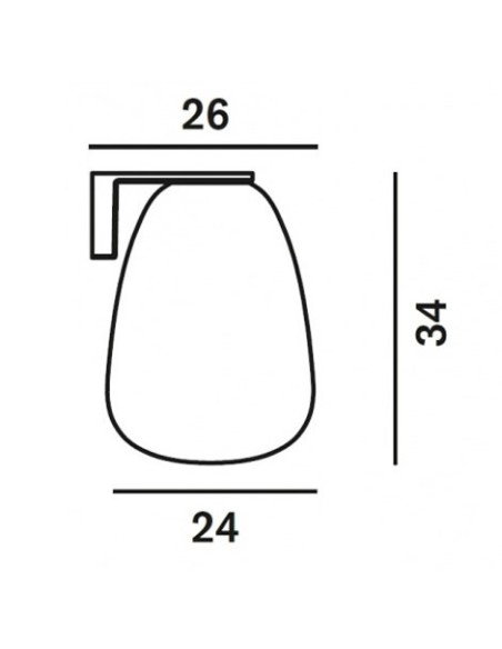 Foscarini Rituals 1 lámpara pared Blanco