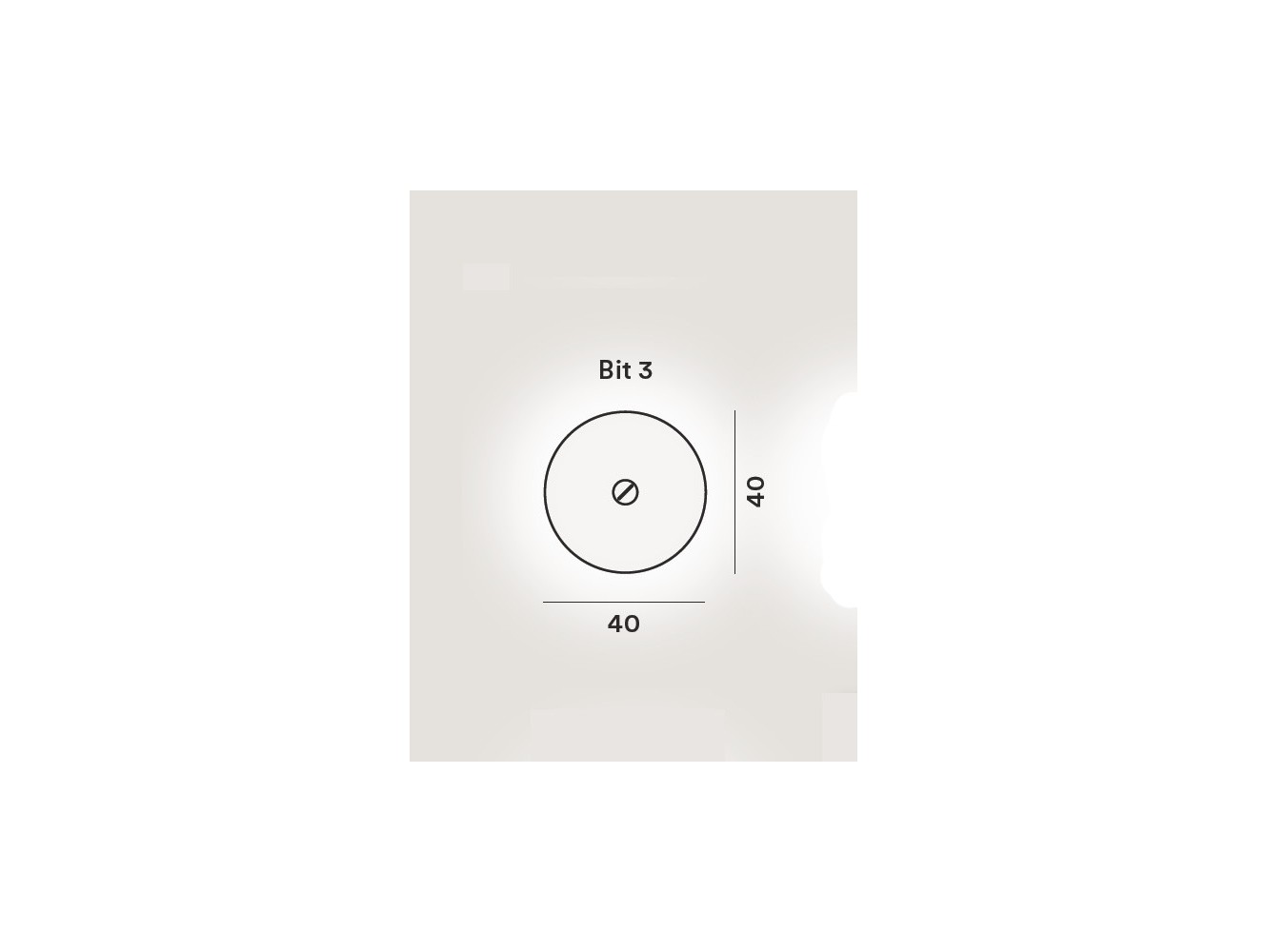 Foscarini Bit 3 Lámpara De Pared Blanco
