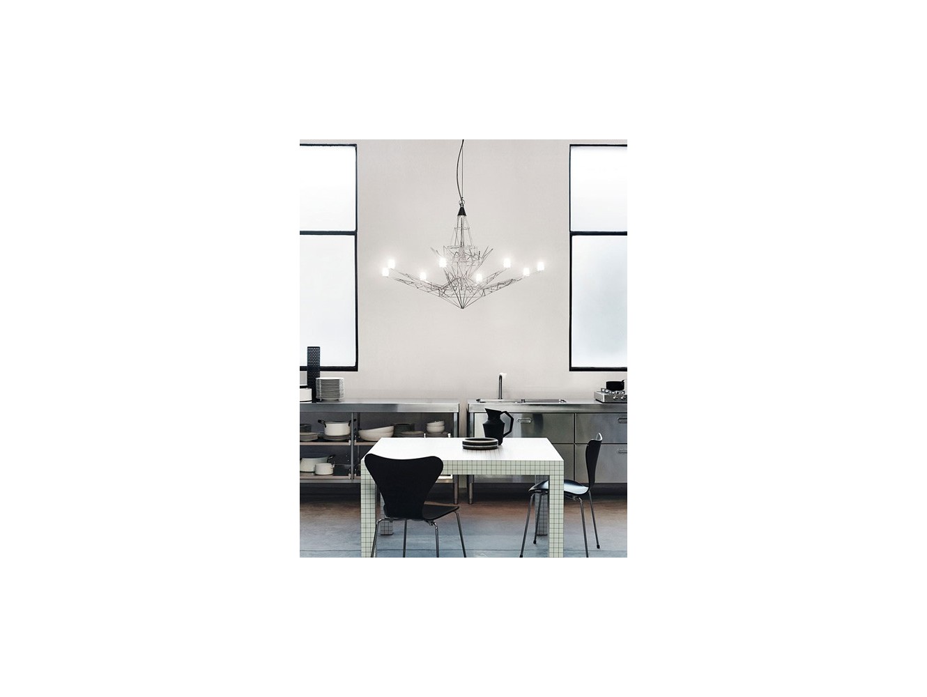 Foscarini Lightweight lámpara de suspensión Anonizado H.3,5M.