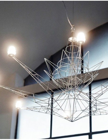 Foscarini Lightweight lámpara de suspensión Anonizado H.3,5M.