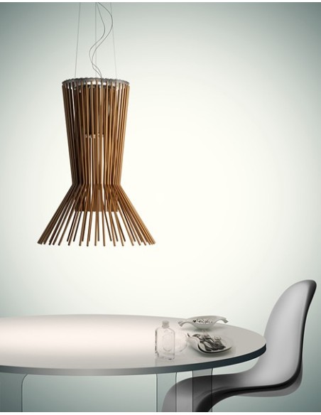 Foscarini Allegretto Vivace lámpara de suspensión Cobre H.3,5M.