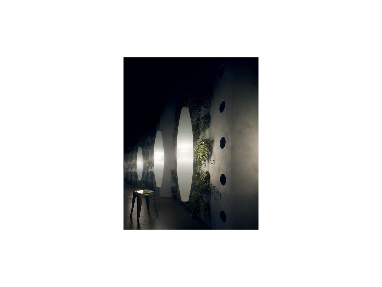 Foscarini Havana lámpara de suspensión /Pared Blanco H.3,5M.