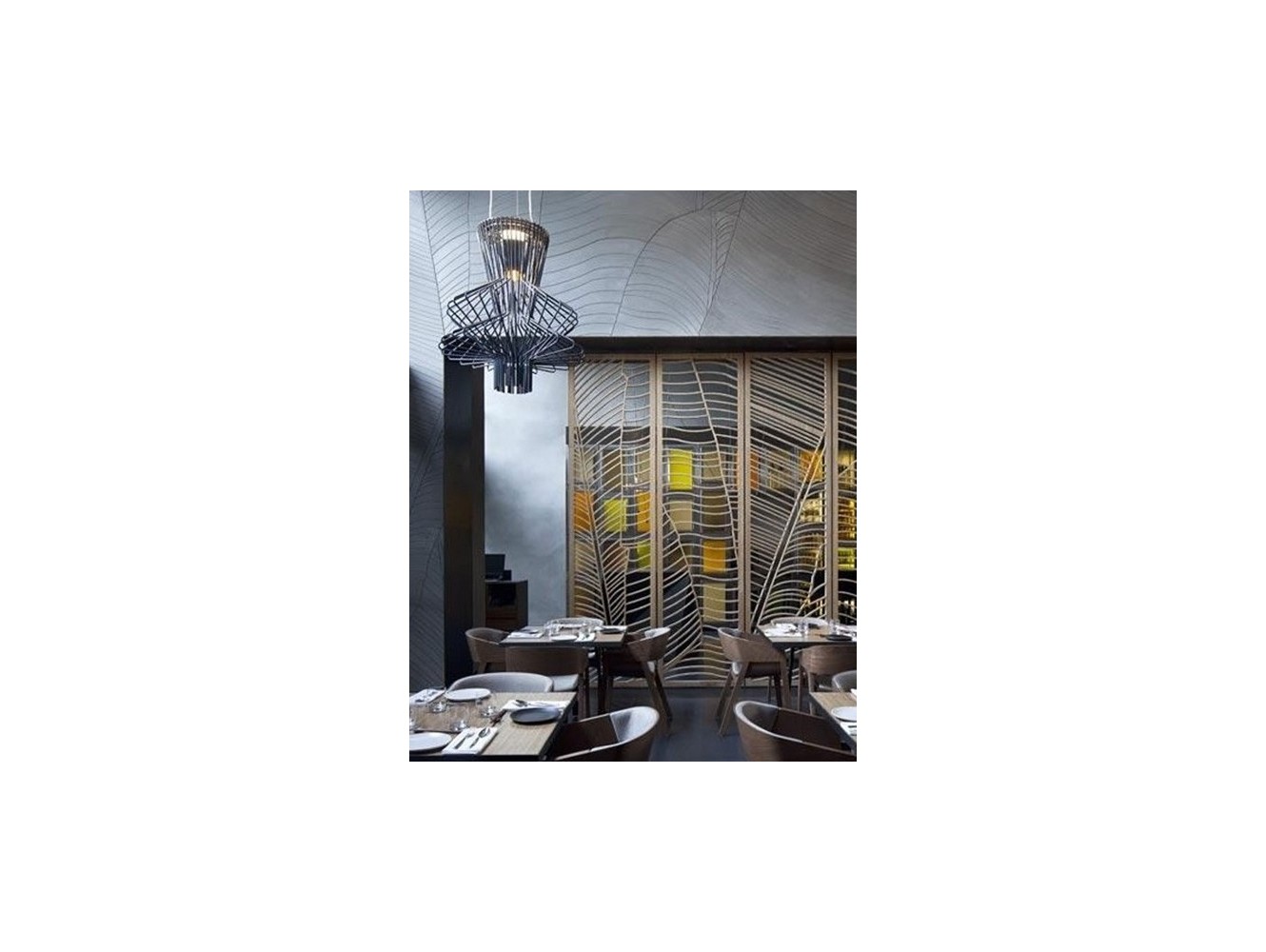Foscarini Allegro Ritmico lámpara de suspensión Led Dimmer Grafito