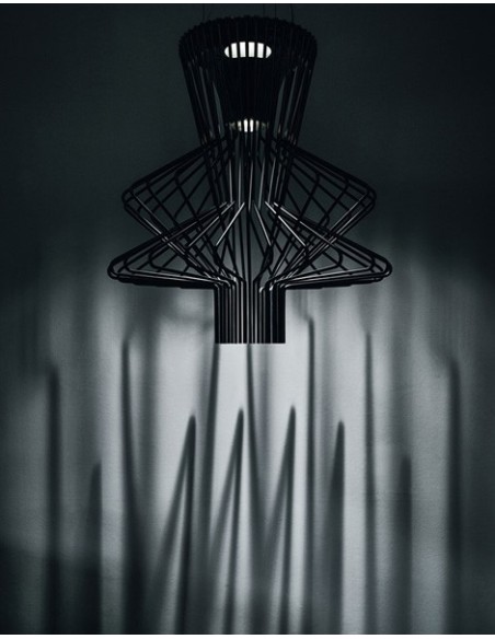 Foscarini Allegro Ritmico lámpara de suspensión Grafito