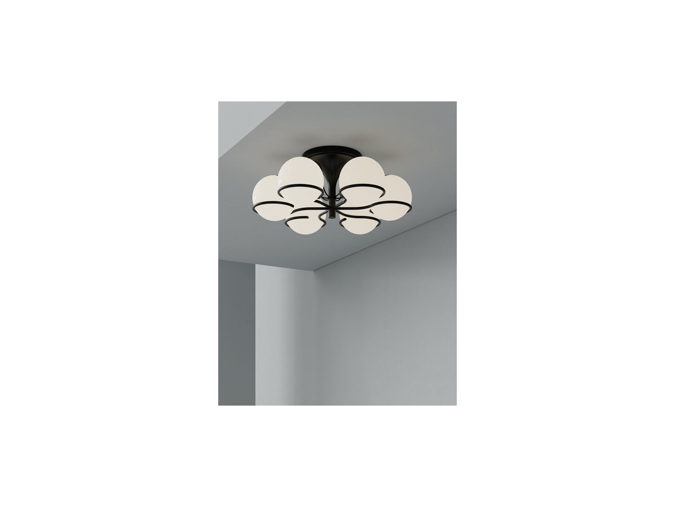 Astep Model 2042/6 6 Esferas Lámpara de Techo
