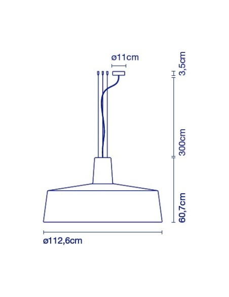 Comprar Lámpara de suspensión Marset SOHO 112 IP44 LED