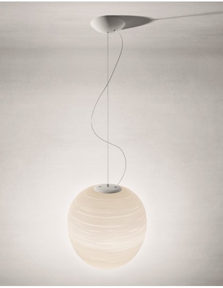 Foscarini Rituals Xl lámpara de suspensión Blanco H.3,5 M