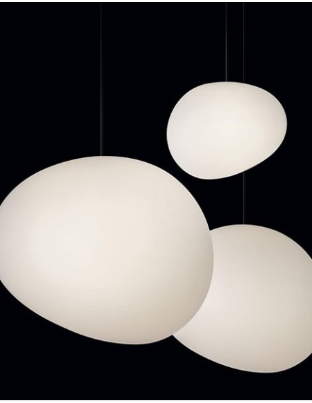 Foscarini Outdoor Gregg Grande lámpara de suspensión Blanco
