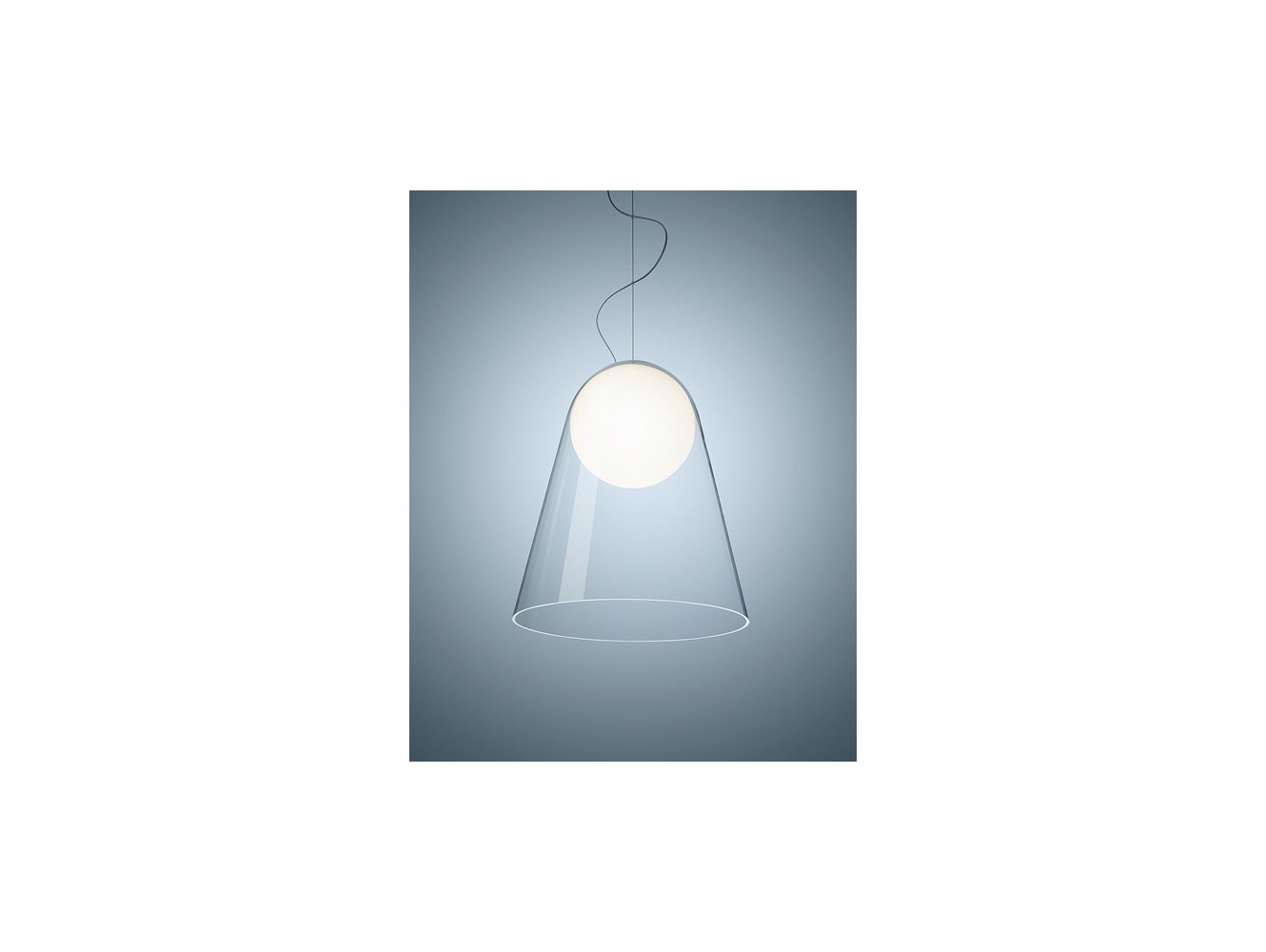 Foscarini Satellight Lámpara De Pared Blanco/Transparente