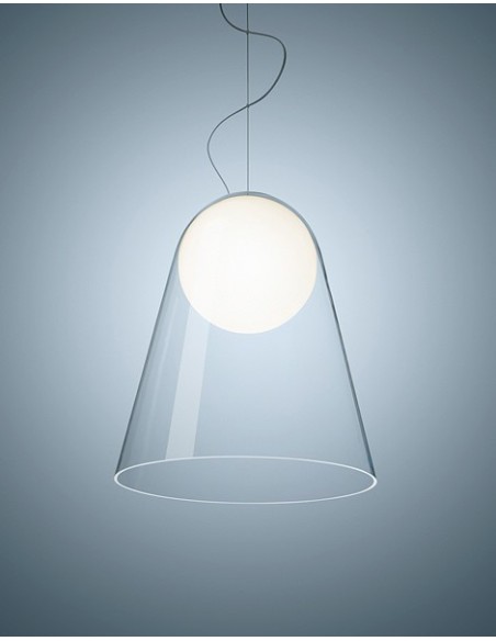 Foscarini Satellight Lámpara De Pared Blanco/Transparente