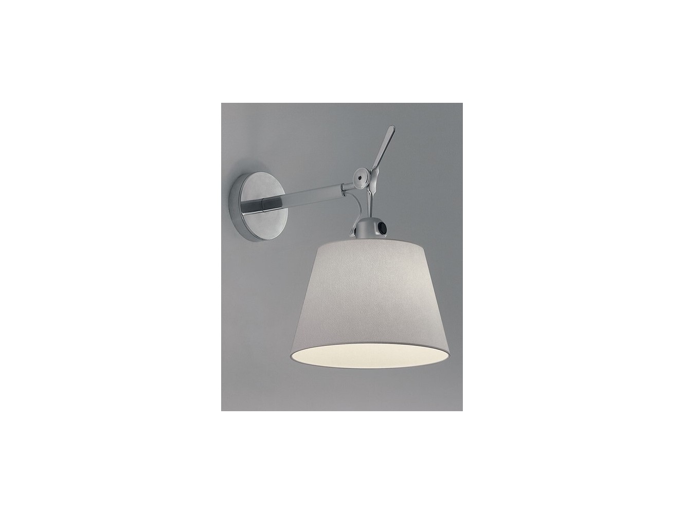 Artemide lámpara de pared Tolomeo W Estructura para difusor Ø 180