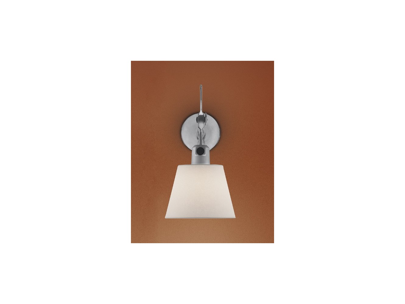 Artemide lámpara de pared Tolomeo W Estructura para difusor Ø 180