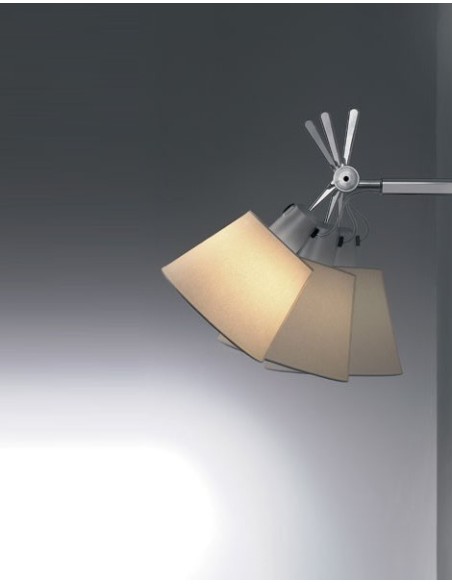 Artemide lámpara de pared Tolomeo W Estructura para difusor Ø 180