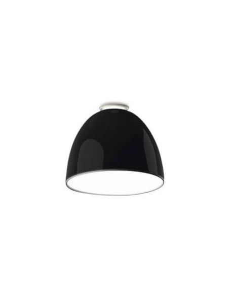 Artemide lámpara de techo Nur Mini Gloss Led C Negro