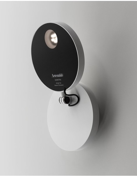 Artemide lámpara de pared Demetra Led W Sin Conm. Blanco