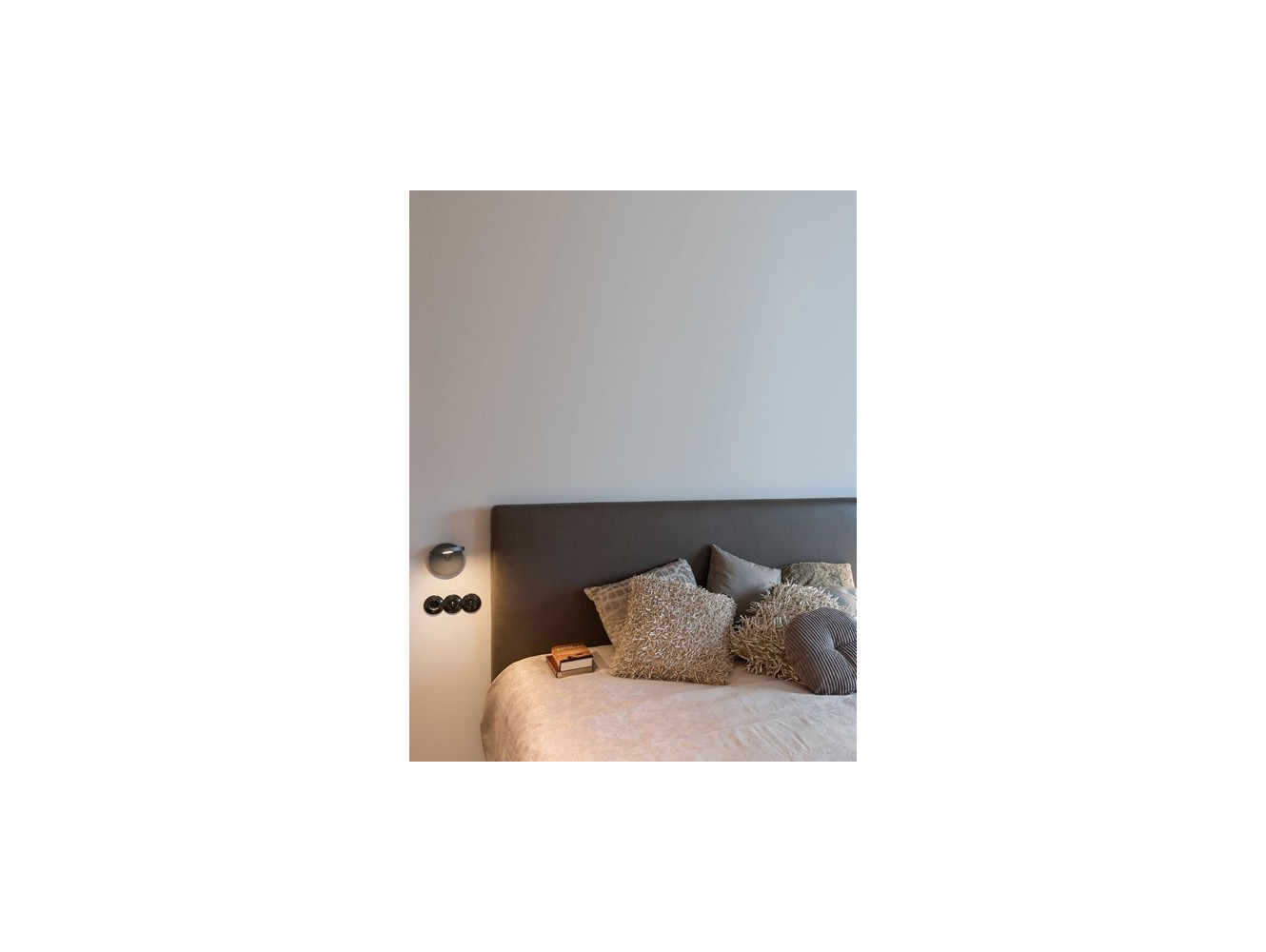 Artemide lámpara de pared Demetra W Sin Conmutador 2700K Gris
