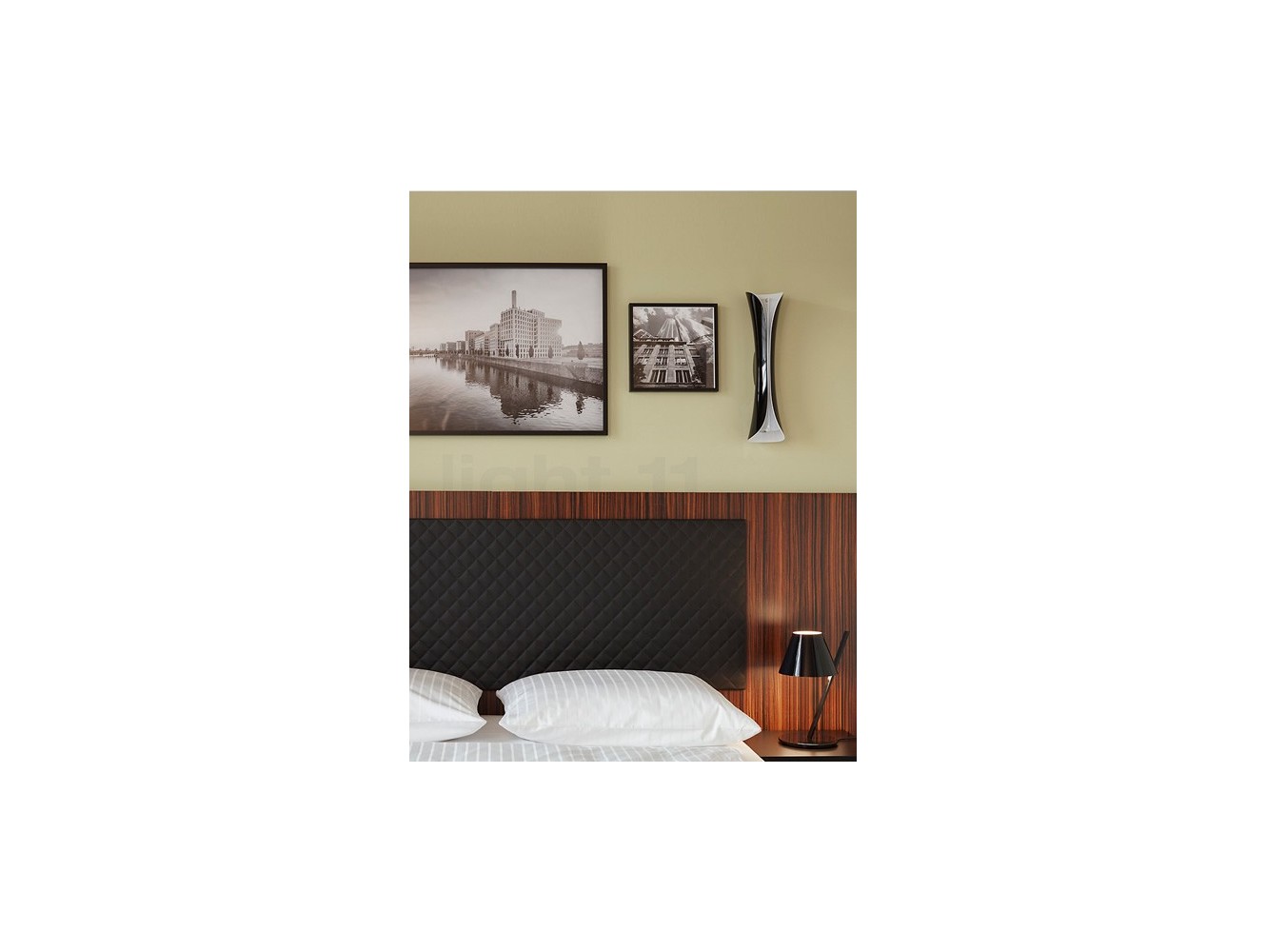 Artemide lámpara de pared Cadmo Led W 3000K Bco/Nro